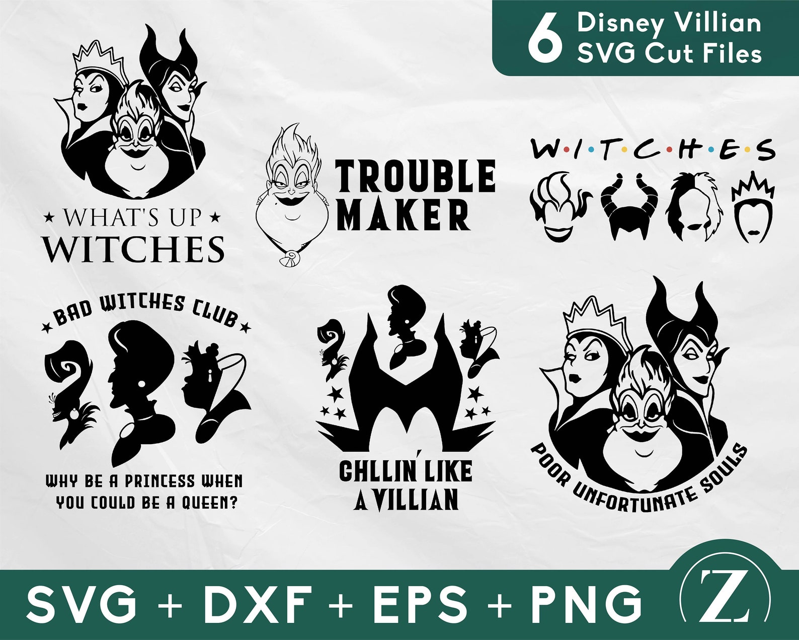 Svg Bundle Villains Svg Disney Villains Svg Disney Svg Svg Files