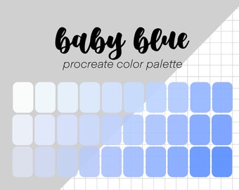 Blue Palette Etsy