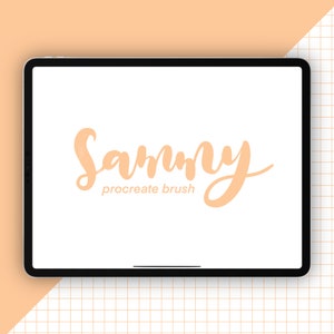 Sammy Boho Textured Procreate Brush | Handlettering | Calligraphy | Lettering | Pen | Digital | Brushes | iPad | Apple Pencil | Texture