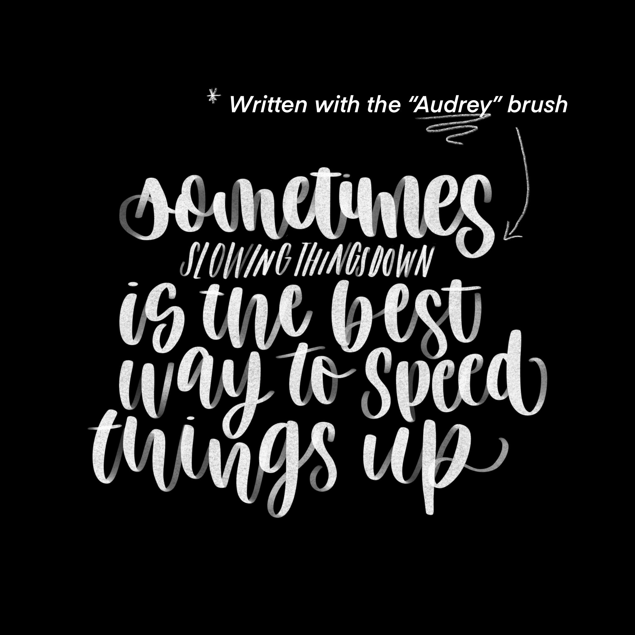 The Ultimate Procreate Lettering Brush Pack 20 Brushes Bundle Set ...