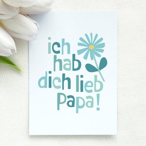 Christian Father's Day Card: I love you