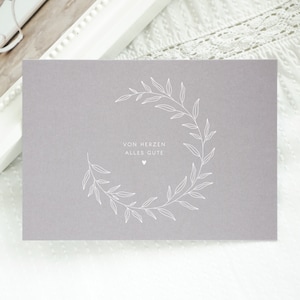 Carte de mariage chrétien : Tout le meilleur du cœur
