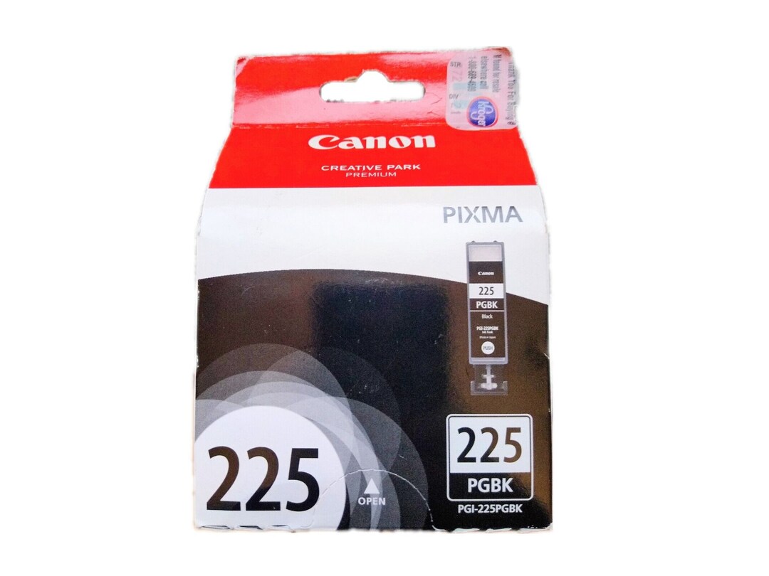 Canon Genuine PGI-225 NEW Sealed Black Inkjet Printer Ink Cartridge
