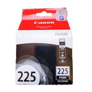 Canon Genuine PGI-225 NEW Sealed Black Inkjet Printer Ink Cartridge  4530B001AA - 225pgbk PGBK