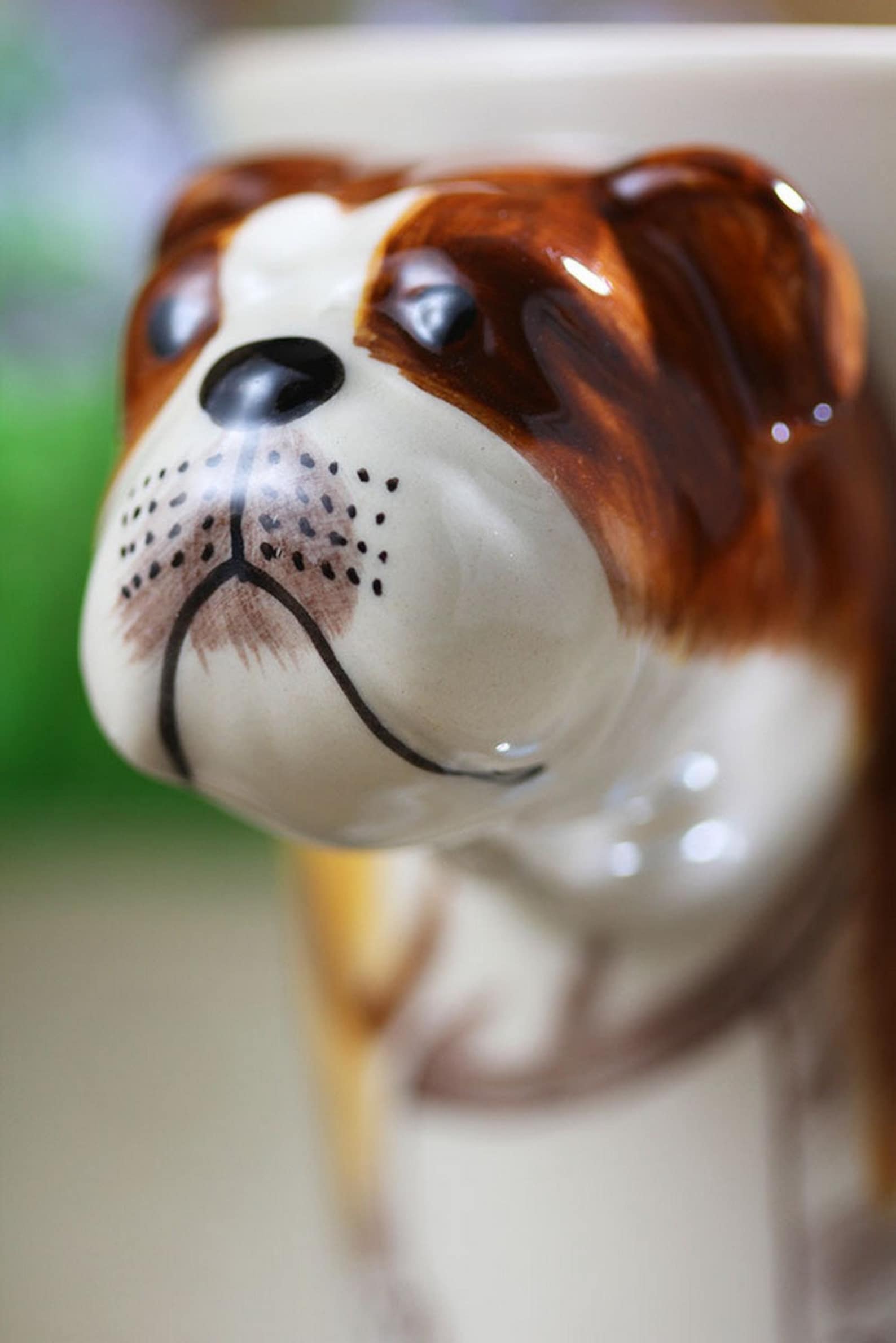 Bulldog mug handmade ceramic coffee mug animal mug handmade | Etsy