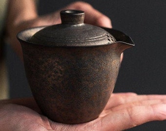 Ceramiczne Czajniki Gaiwan Chiński Kung Fu Herbata Czajnik Drinkware 200ml