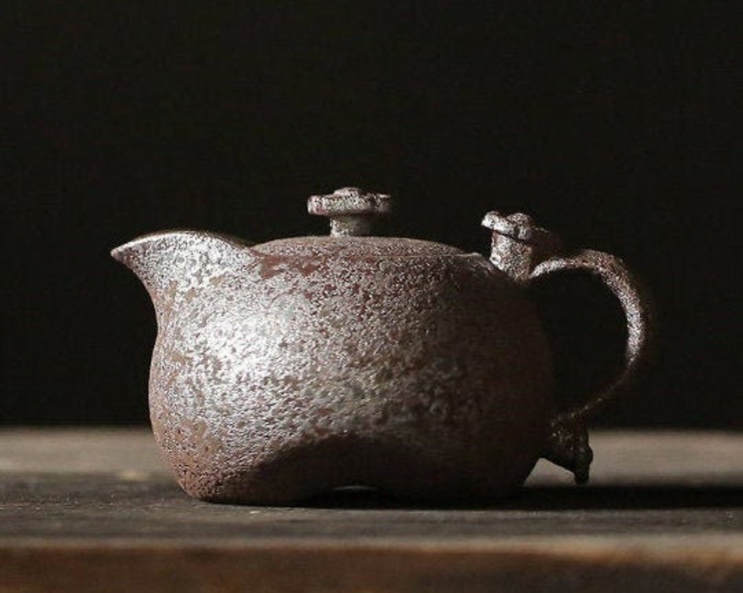 Rustglazed Ceramic Teapot Porcelain Tea Pot 220ml Etsy