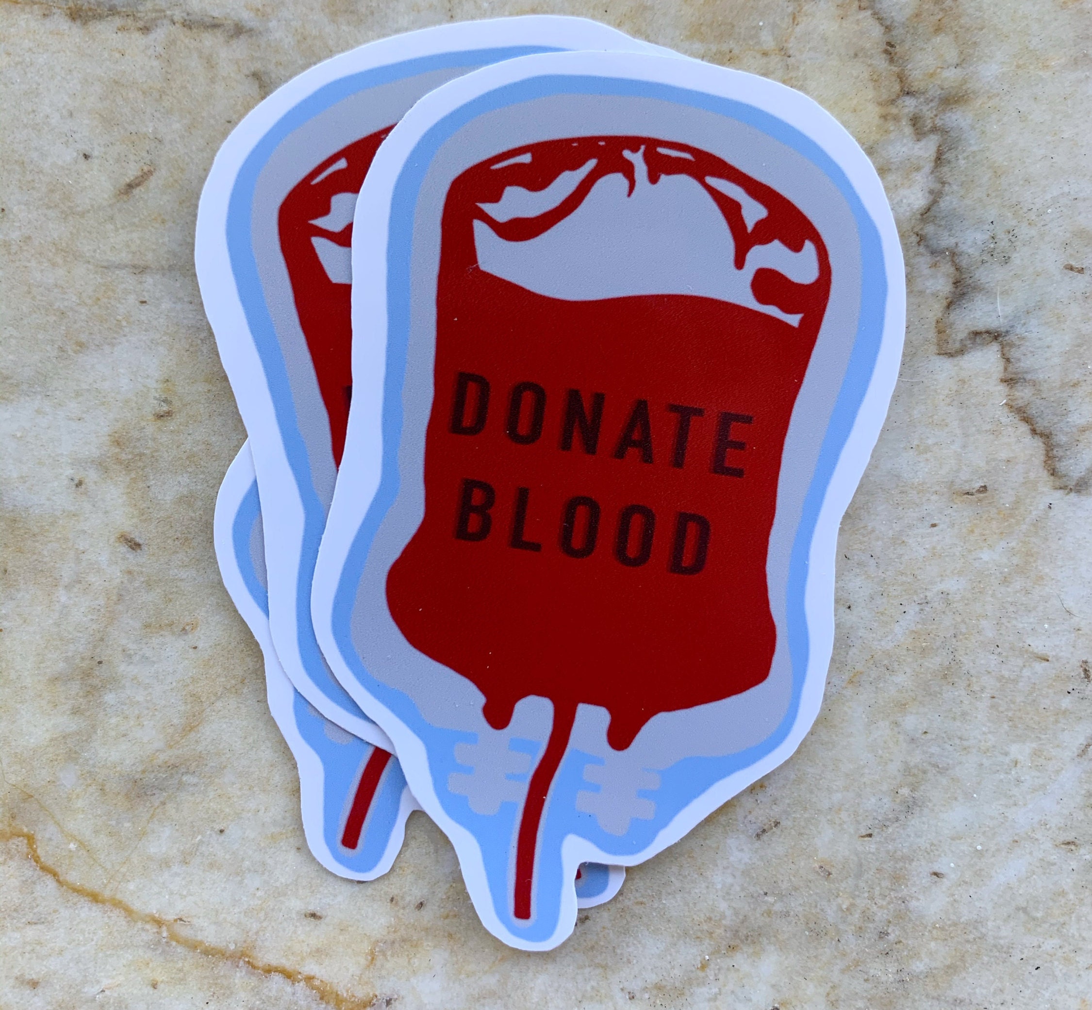Donate Blood Sticker Etsy