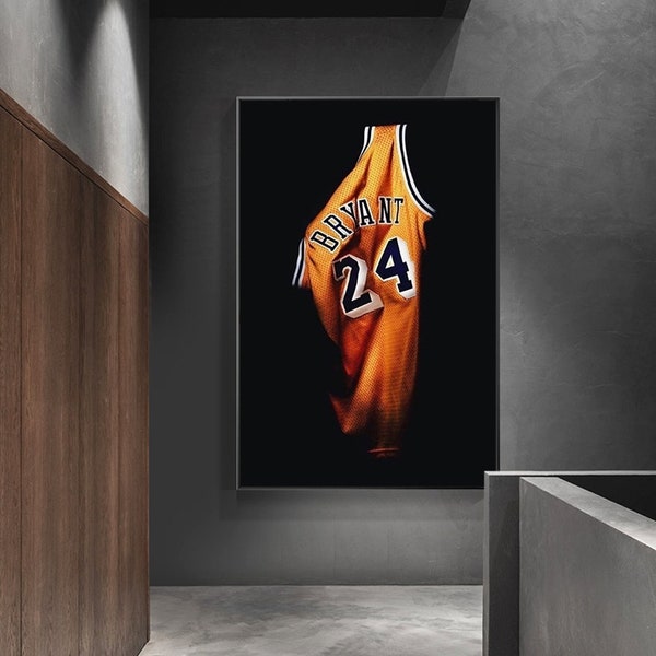 186#2 basketball paint - nba paint - basketball wall art - Kobe bryant painting - kobe bryant poster - nba print - nba wall art, nba artwort