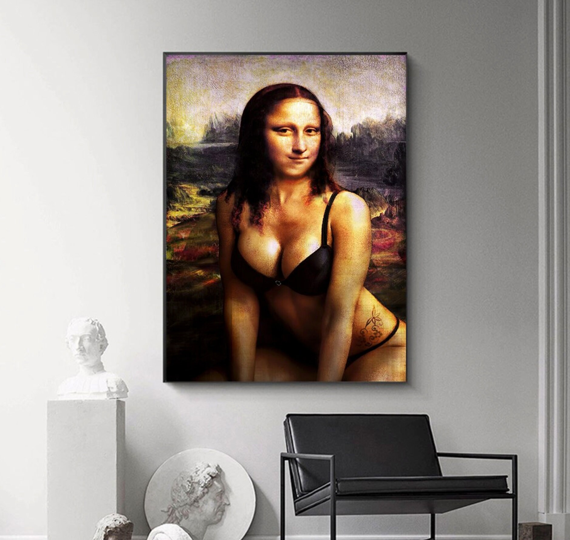 Sexy Mona Lisa - Etsy