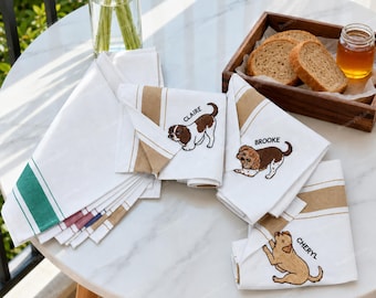 Custom Pet Kitchen Towel | Custom Dog or Cat Towel | 32x50cm
