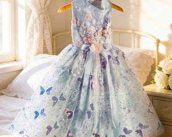 Handmade Floral Dog Wedding Dress | Detachable Long Train Pet Gown | Custom Size Handmade Floral Dog Wedding Dress | Detachable Long Train Pet Gown | Custom Size