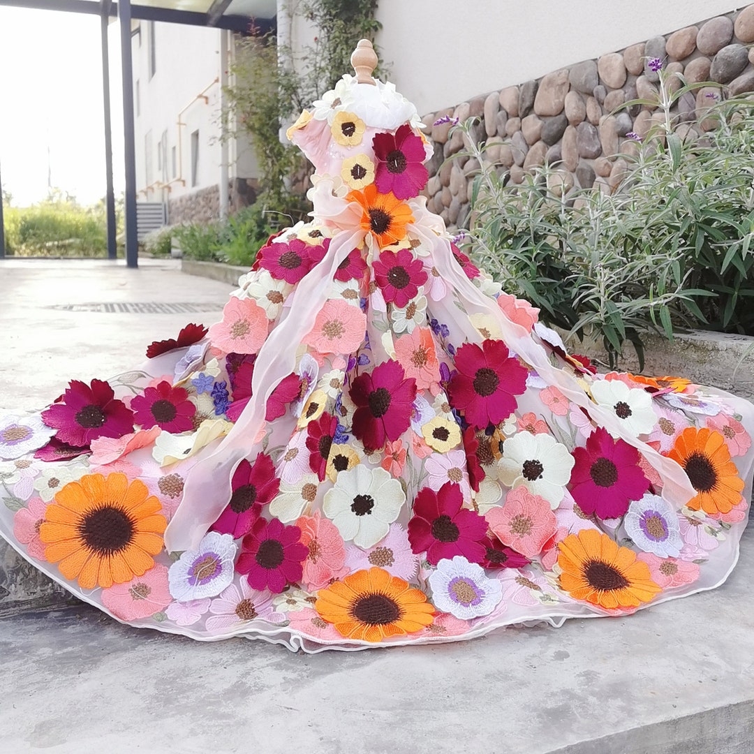 I Love My Dad Dog Dress With Irridiscent Tulle Skirt