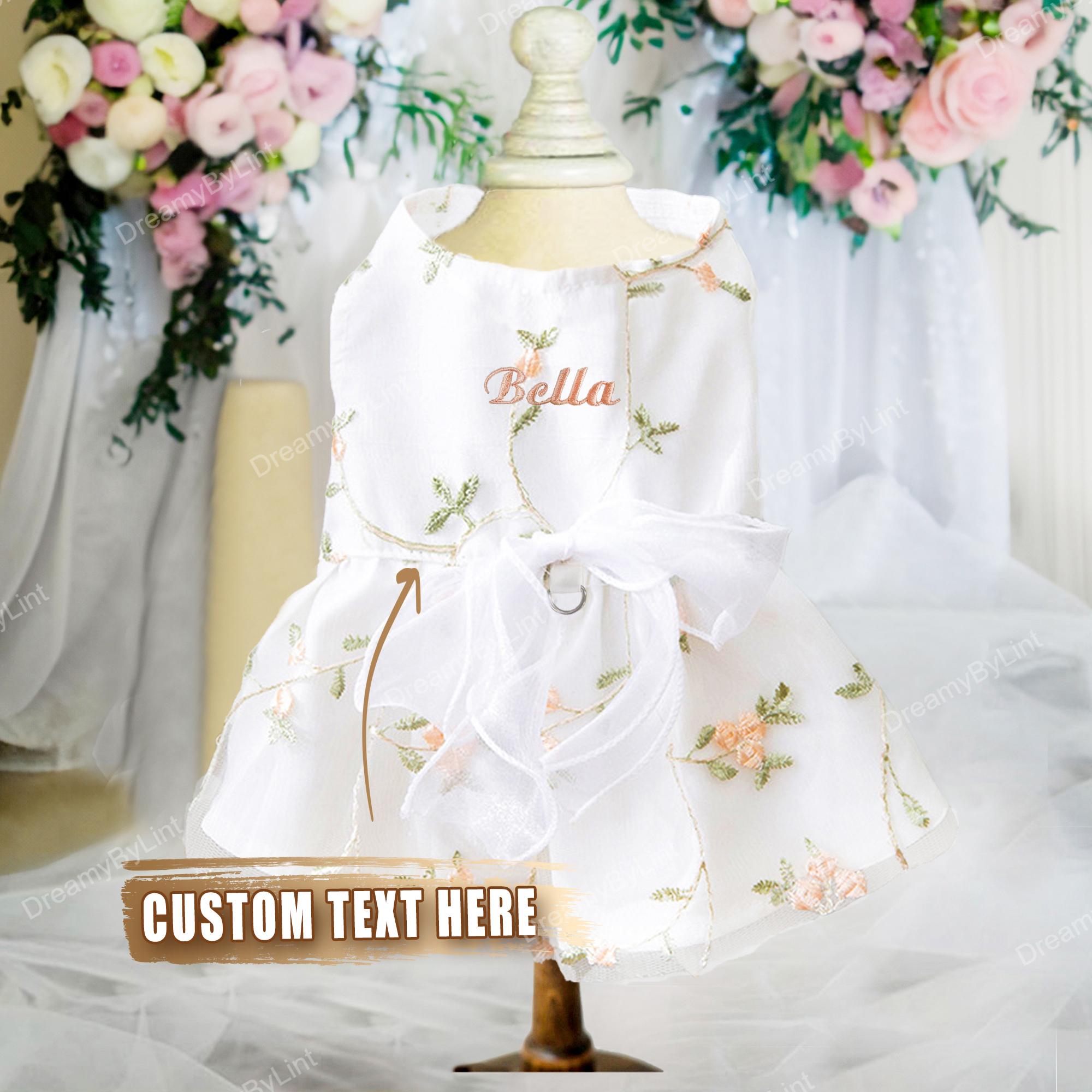 Golden Dress for Dog - Etsy