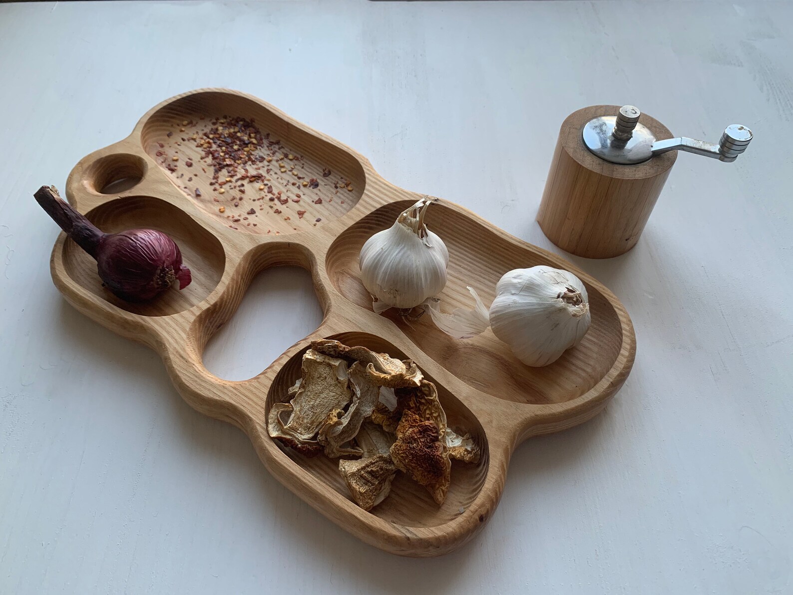 Wooden serving platter. Wooden food tray. Serving board. Snack Etsy