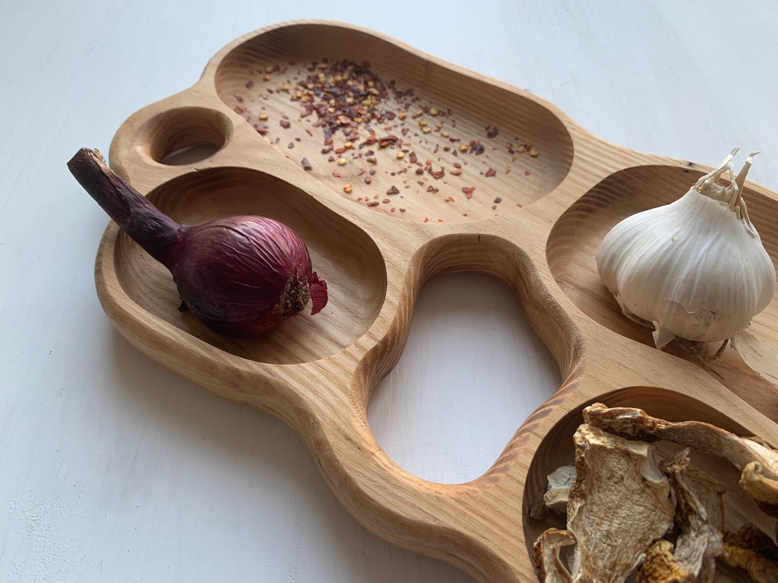 Wooden serving platter. Wooden food tray. Serving board. Snack Etsy