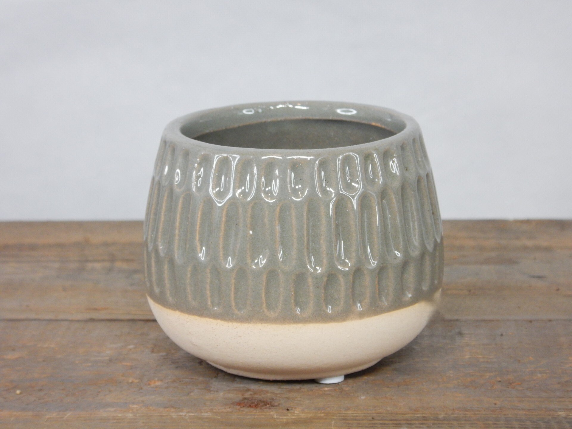 Grey style pot 1 6x6cm Etsy