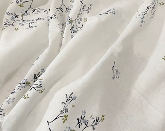 Cotton white tablecloth,Rectangle tablecloth,Square tablecloth,Cottage tablecloth,Kitchen decoration,Housewarming gift,Floral tablecloth