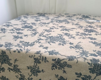 Cotton and linen tablecloth,Lcae tablecloth,Custom tablecloth,Square tablecloth,Rectangle tablecloth,Wedding tablecloth,Blue tablecloth