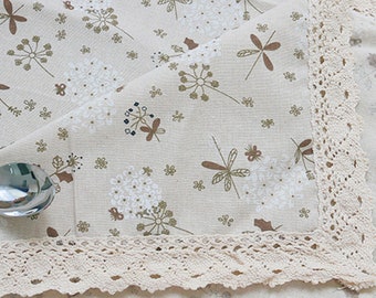 Cotton and linen tablecloth,Custom tablecloth,Rectangle tablecloth,Floral tablecloth,Printed tablecloth,Outdoor tablecloth,Lace tablecloth