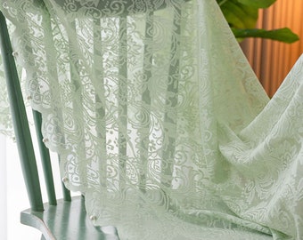 Tablecloth crochet,Lace tablecloth,Rectangle tablecloth,Floral tablecloth,Large tablecloth,Farmhouse tablecloth,Small tablecloth,Gift,Green