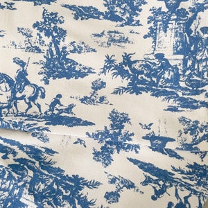 Blue tablecloth,Large tablecloth,Wedding tablecloth,Cotton and linen tablecloth,Rectangle tablecloth,Printed tablecloth,Tablecloth 60 by 102