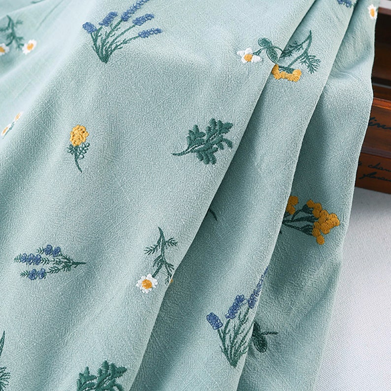 Cotton and linen tablecloth,Embroidery tablecloth,Custom tablecloth,Rectangle tablecloth,Oval tablecloth,Floral tablecloth,White,Beige,Cyan Cyan