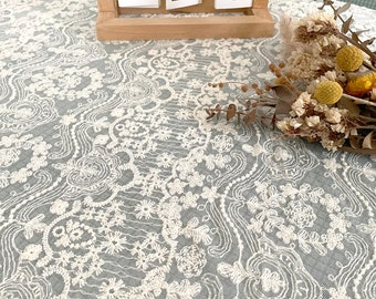 Lace tablecloth,Wedding tablecloth,Country tablecloths,Custom tablecloth,Vintage tablecloth,Party tablecloth,Soft tablecloth,Rectangle,Decor