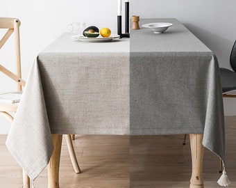 Waterproof Tablecloth,Green,Blue,Beige,Gray tablecloths,Table covering,Piano covers,Kitchen decorations,Dining tablecloth,Square tablecloth