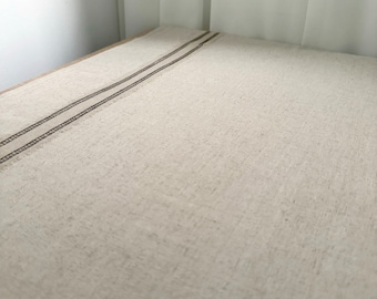 Cotton and linen tablecloth/Rectangle tablecloth/Grey tablecloth/Red tablecloth/Stripe tablecloth/Burlap tablecloth/Custom tablecloth