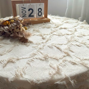 Cotton and Linen Tablecloth,rectangle Tablecloth,oval Tablecloth,round ...