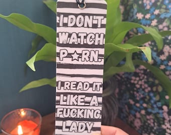Bladwijzer Spicy Book Lover: handgemaakt lezerscadeau