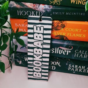 Book Babe Bookmark: Funny Smut Books Reader Gift