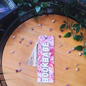Book Babe Bookmark: Funny Smut Books Reader Gift