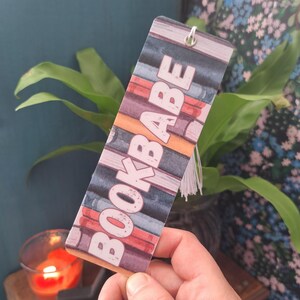 Book Babe Bookmark, booktok, funny bookmark, smut books, bookmarks, gift ideas for her, cute bookmark, bookish, small gifts, book lover gift