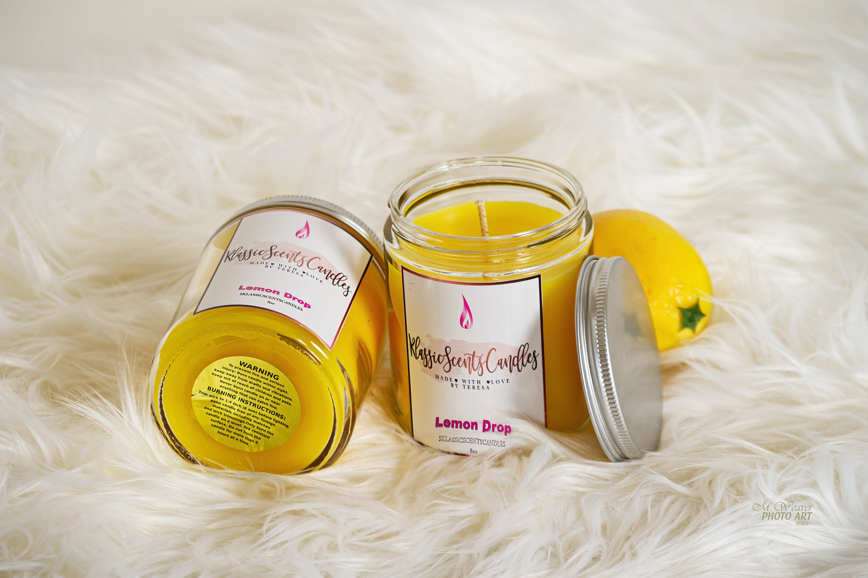 Triple Scented Candles Hand Poured Soy Wax Candles Gift Etsy UK