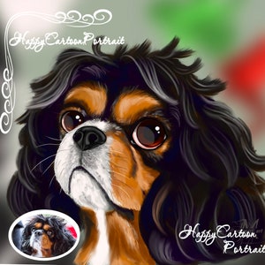 Retrato de mascota personalizado de foto/dibujo realista/retrato de perro/regalo de mamá de perro/arte de mascota personalizado/dibujo personalizado/regalo personalizado digital