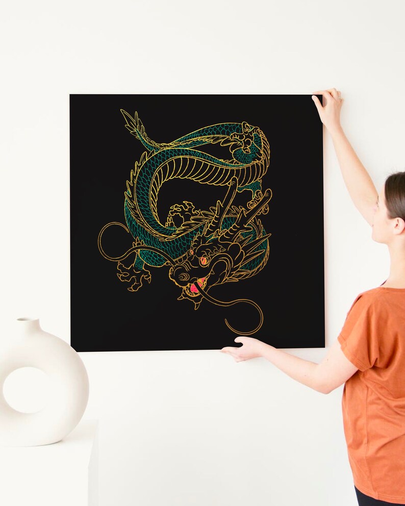 Dragon Svg PNG Dxf EPS Jpeg Digital Files Instant - Etsy