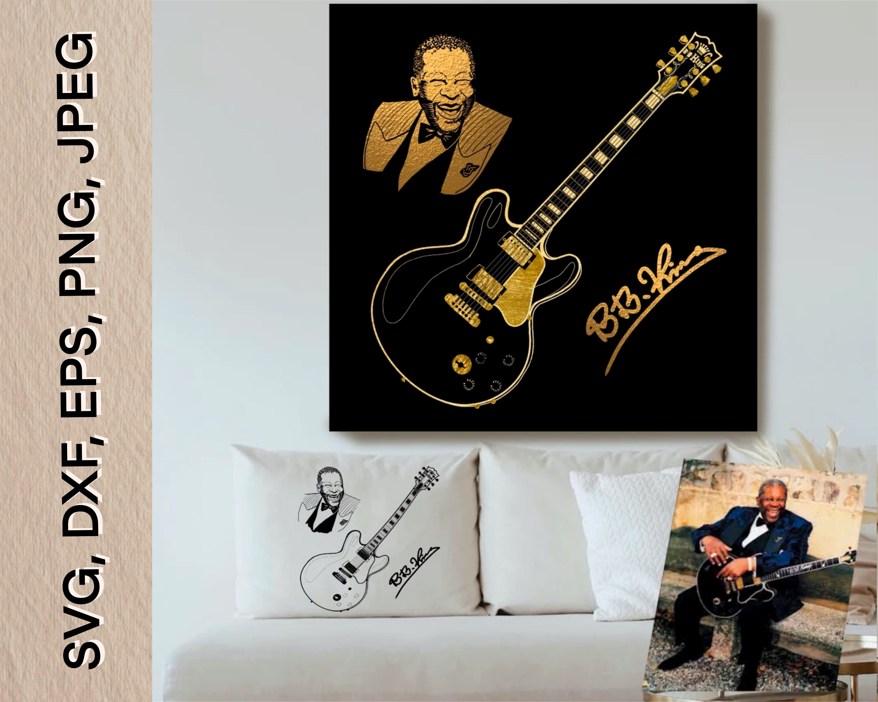 Bb King - Etsy