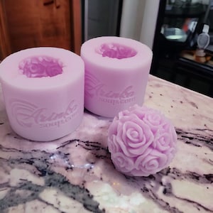 Rosebud Silicone Mold Flower silicone mold Flower soap mold Resin mold  Candle mold Soap flowers 3d mould DIY Wedding favors ideas
