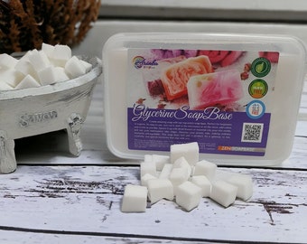 Low Sweat White Melt and Pour Soap Base, SLS Free Crystal, Soapmaking Supplies - ArinKaSoap