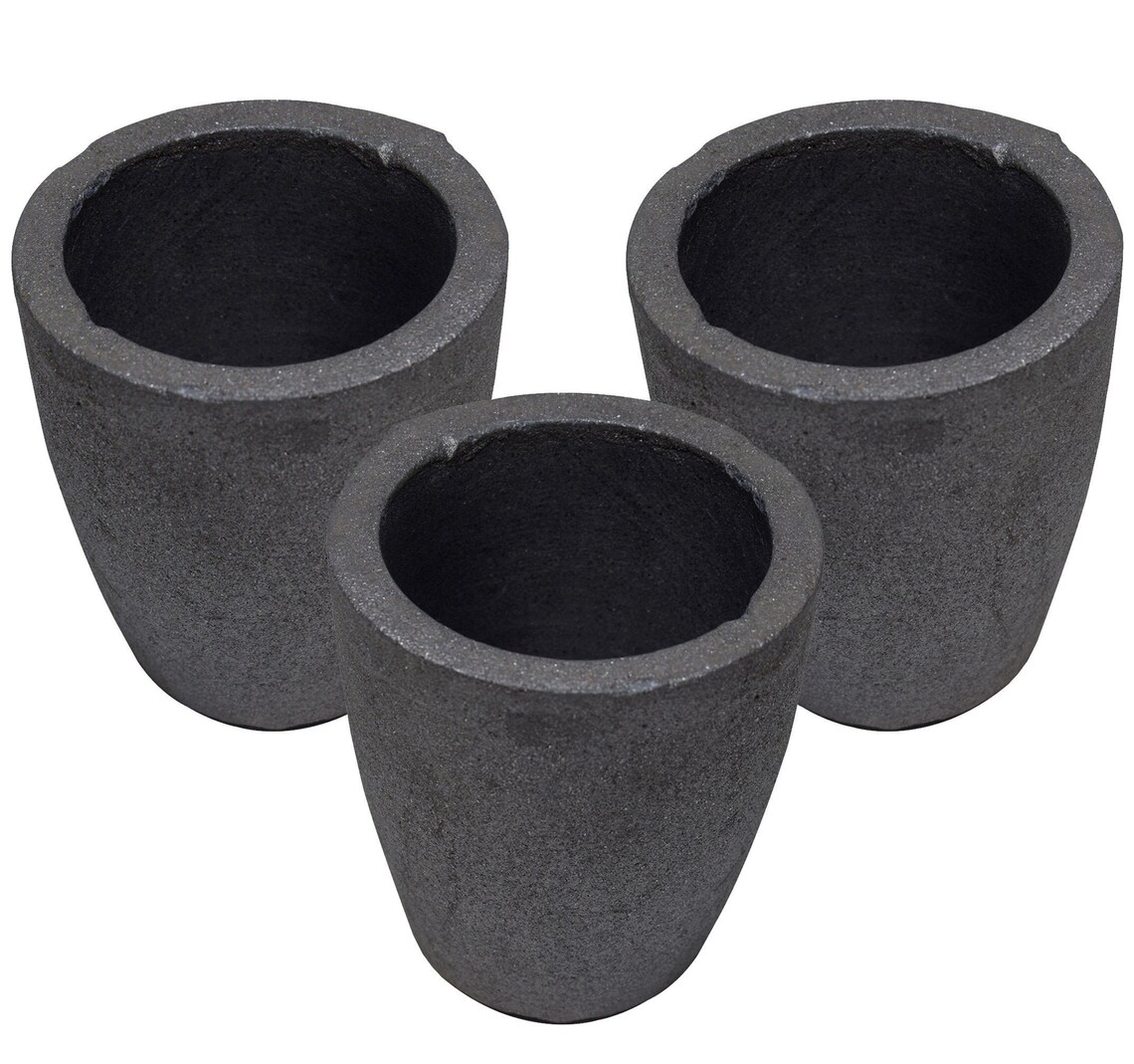 No. 3 3 5kg graphite clay crucible for melting gold Etsy