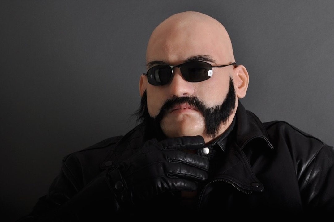  Realistische Silikon Verkleidung Maske, Der Biker - Etsy.de Illustration 