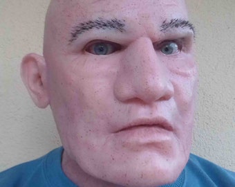 Realistische Silikon Verkleidungs-Maske, Henry