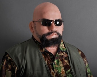 Realistische Silikon Verkleidung Maske, Der Jäger