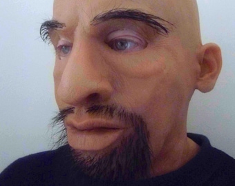 Realistische Silikon Disguise Maske, Marvin