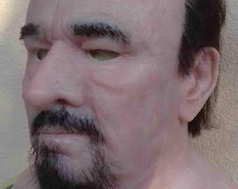 Máscara de disfraz de silicona realista, El Profesor