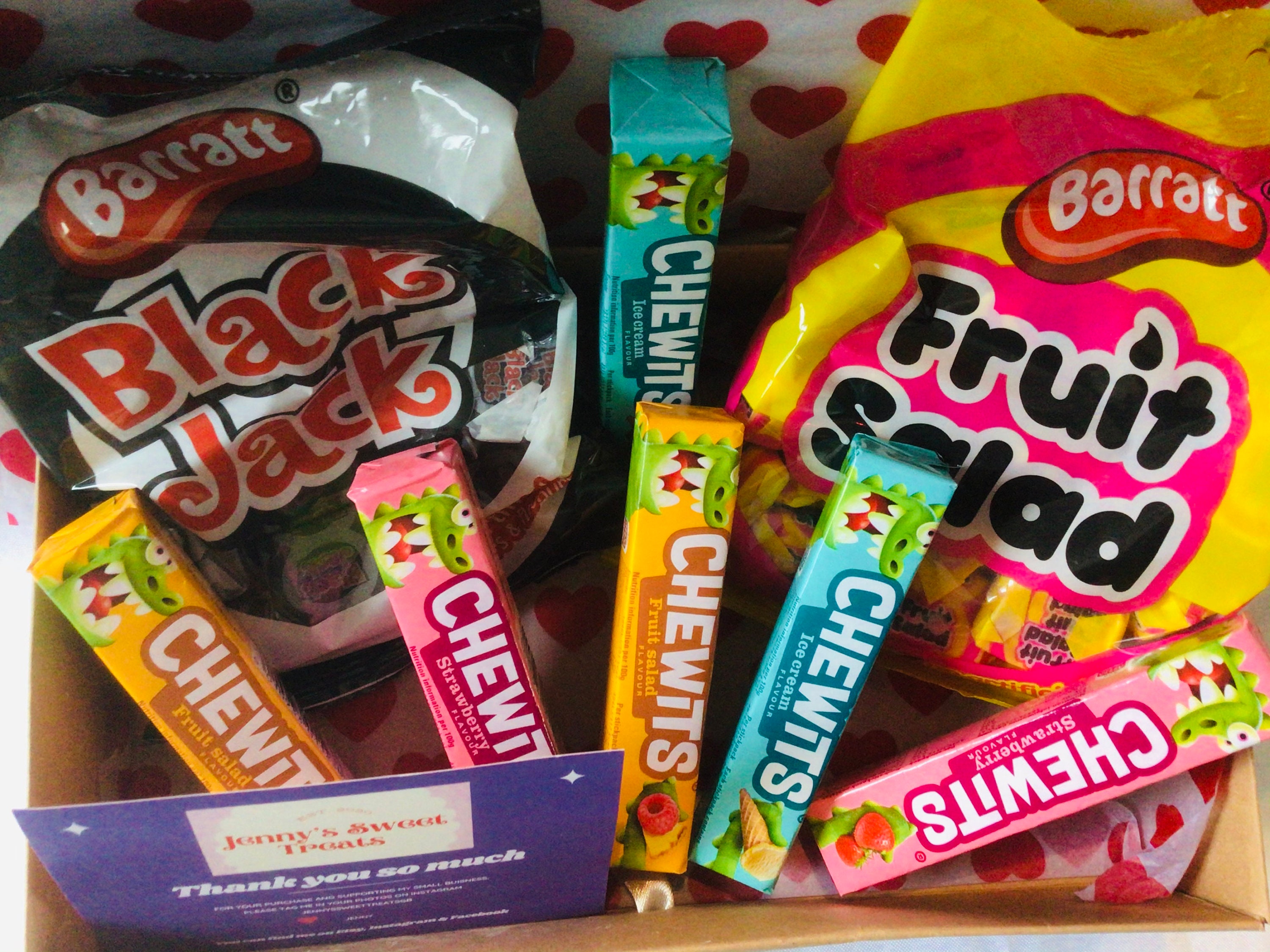 SWEETS GIFT BOX Assorted Fruit salad Blackjacks & Chewits Etsy SWEETS GIFT BOX Assorted Fruit salad Blackjacks & Chewits Etsy