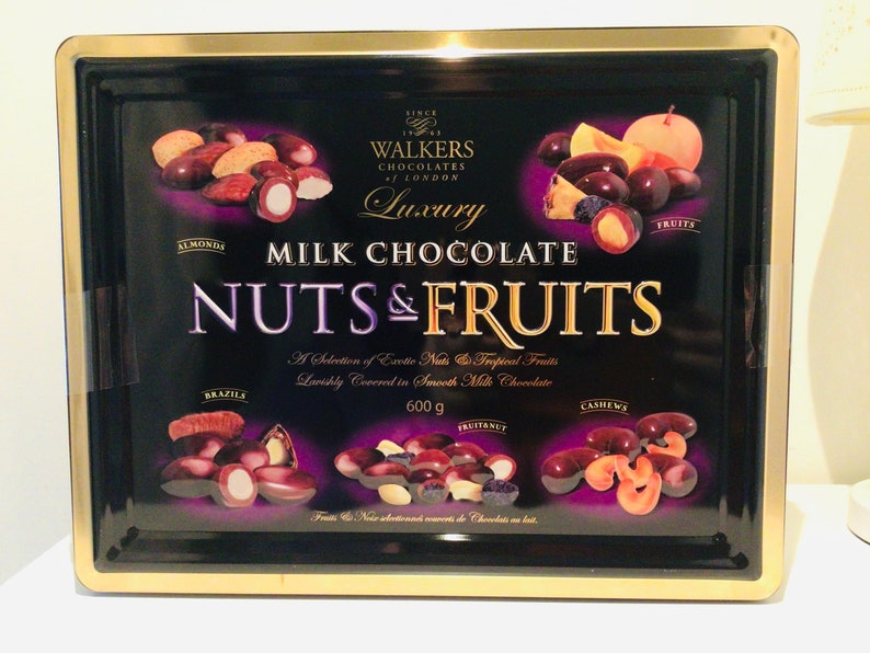 WALKERS LUXURY Tropical Nuts & Exotic Fruits Lavishly Covered Etsy UK