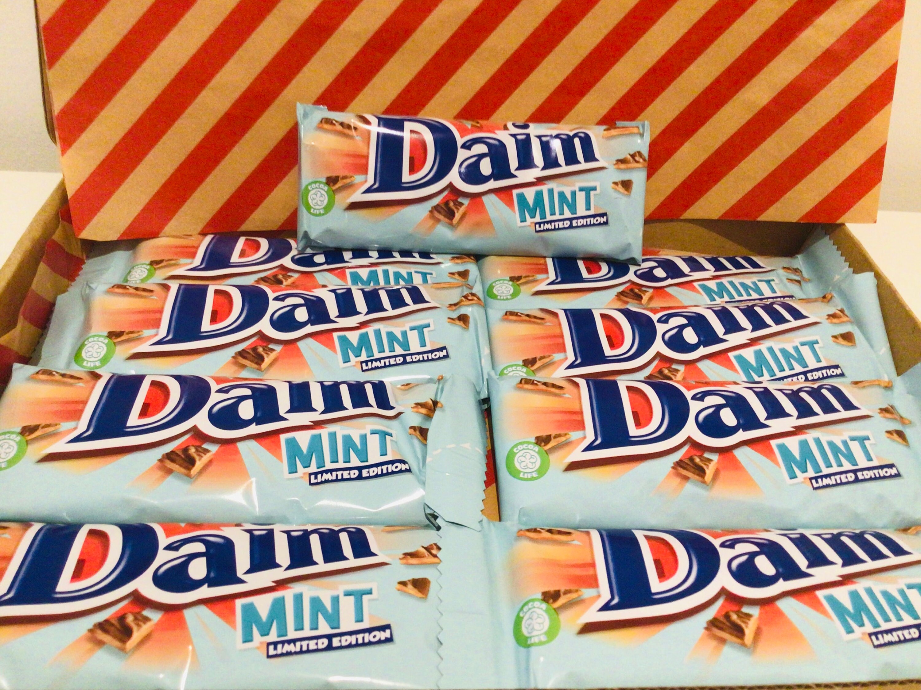 DAIM CHOCOLATE BAR Gift Box Mint Bar Chocolate Gift Box Etsy UK